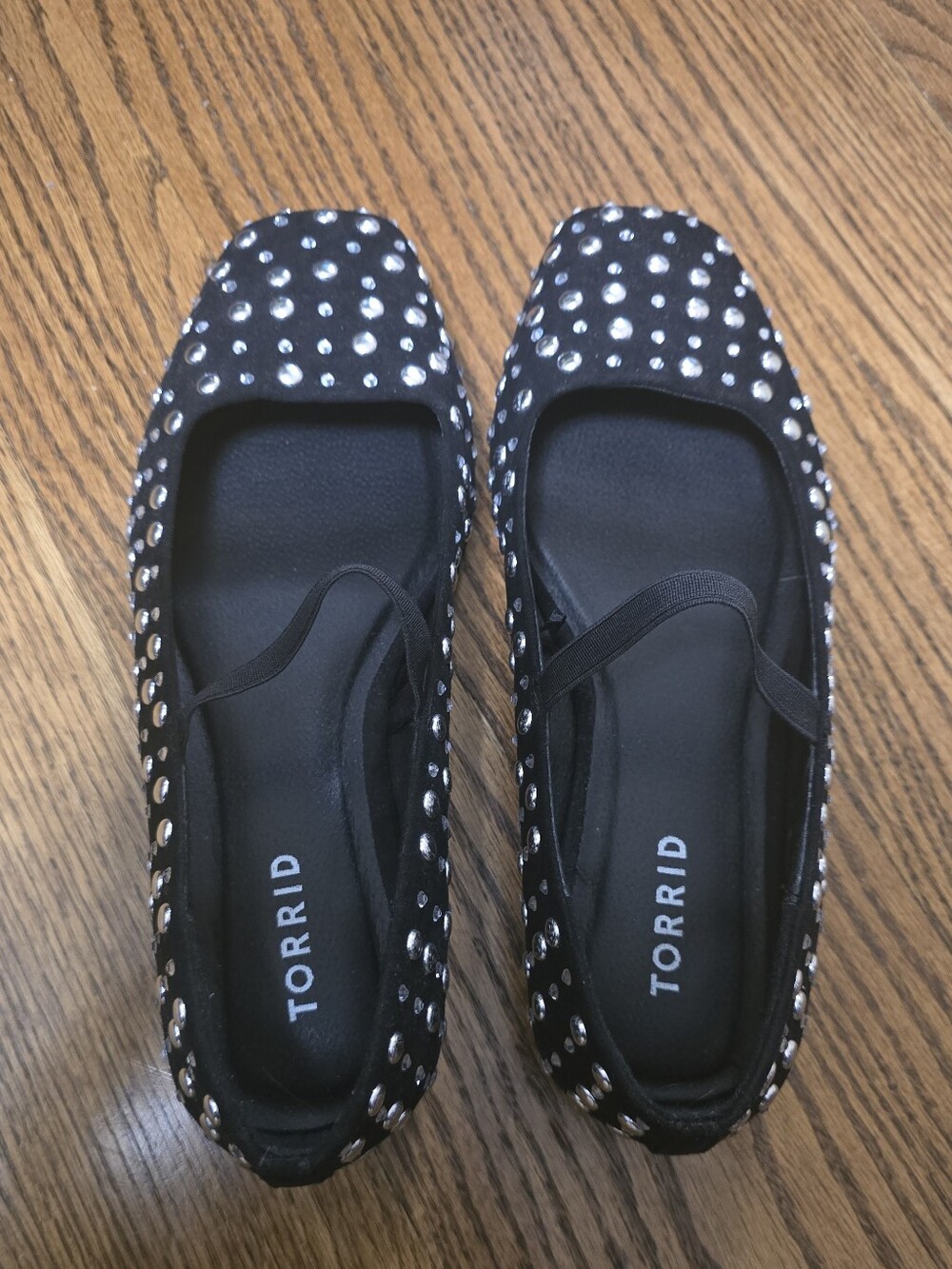 Torrid- Stud & Stone Ballet Flats